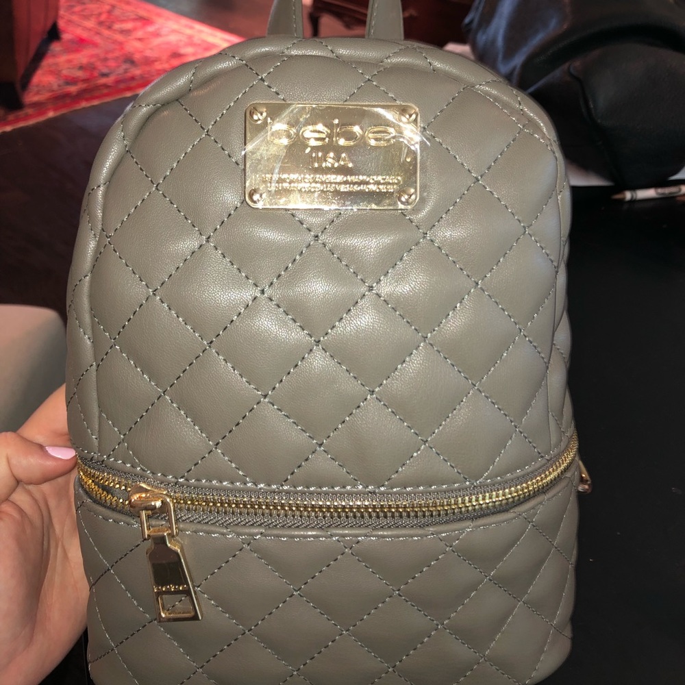 Bebe Mini Backpack Charcoal Grey